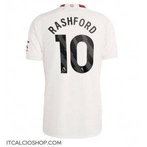 Manchester United Marcus Rashford #10 Terza Maglia 2023-24 Manica Corta